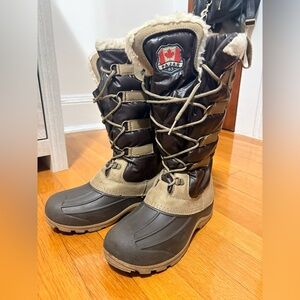 Pajar Brown and Tan Winter Boots